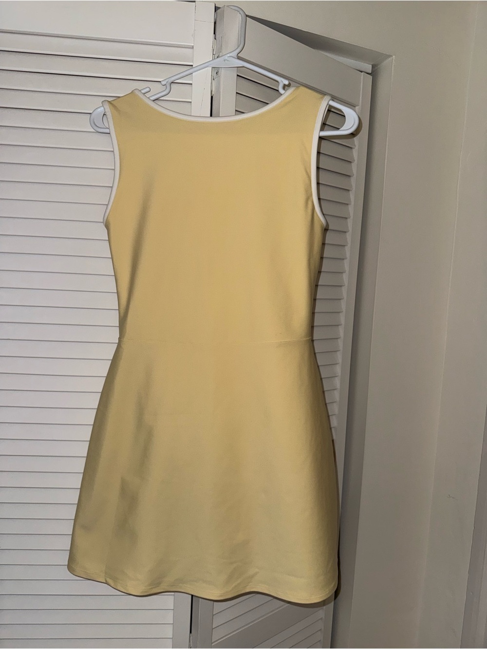 Abercrombie & Fitch Yellow Athletic Mini Dress